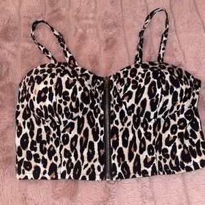 Cheetah print top